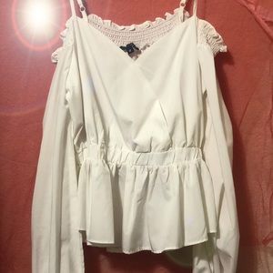 Cute white top